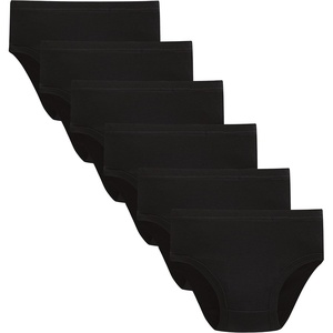 image:imageFamily Feeling Little Girl Underwear Toddler Panties Big Kids Undies Soft 100 CottonBlack6 Pack