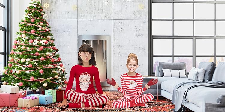 Family Feeling – Boys & Girls Cotton Pajamas, Halloween & Christmas Matching Family Pajamas | 100% Cotton Kids Sleepwear