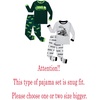 image:imageFamily Feeling Striped Boys Girls 2 Piece Christmas Pajamas Set 100 Cotton Pjs4piecetraintruck2022