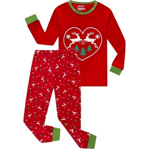image:imageFamily Feeling Toddler Holiday Christmas Reindeer Matching Family Long Sleeves Pajamas Set Size 2T