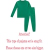 image:imageFamily Feeling Size 16 Little Girls Pajamas Short Sets 100 Cotton Red Pjs Clothes Kid
